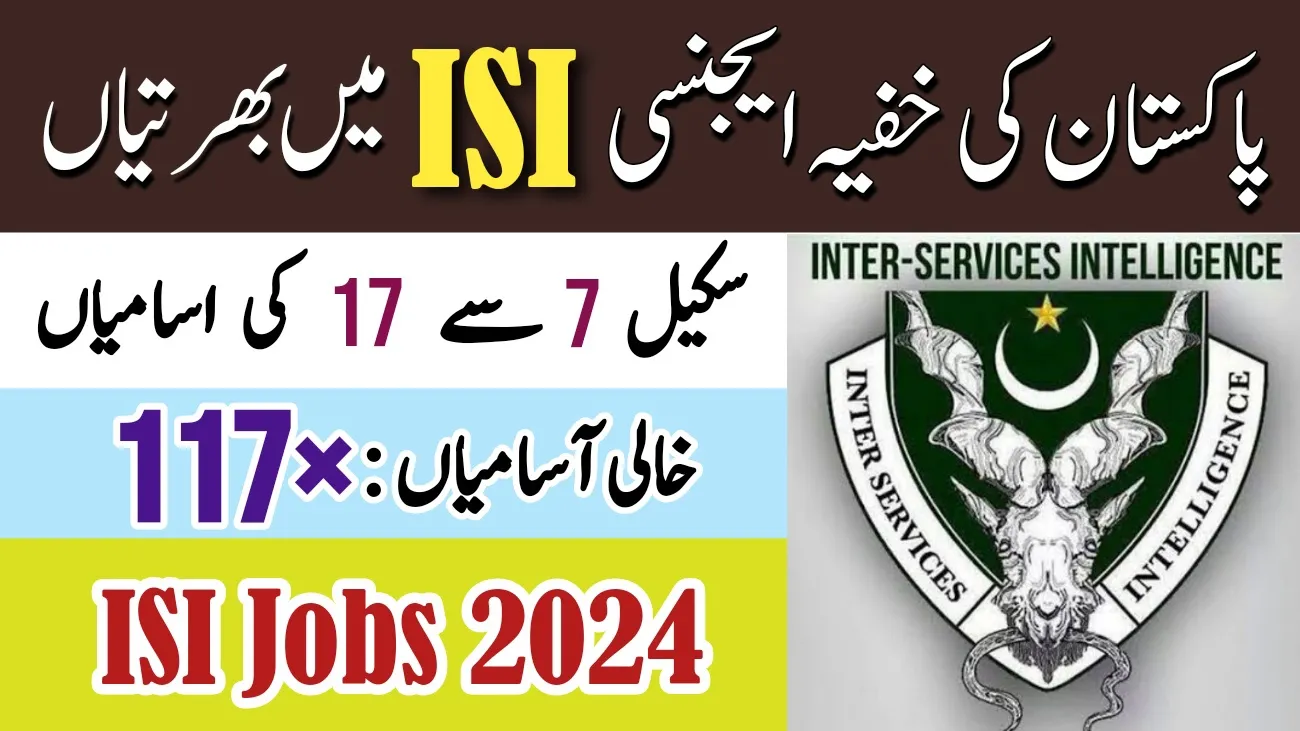 ISI Latest Jobs 2024 Inter-Services Intelligence Jobs | Expertjobs24