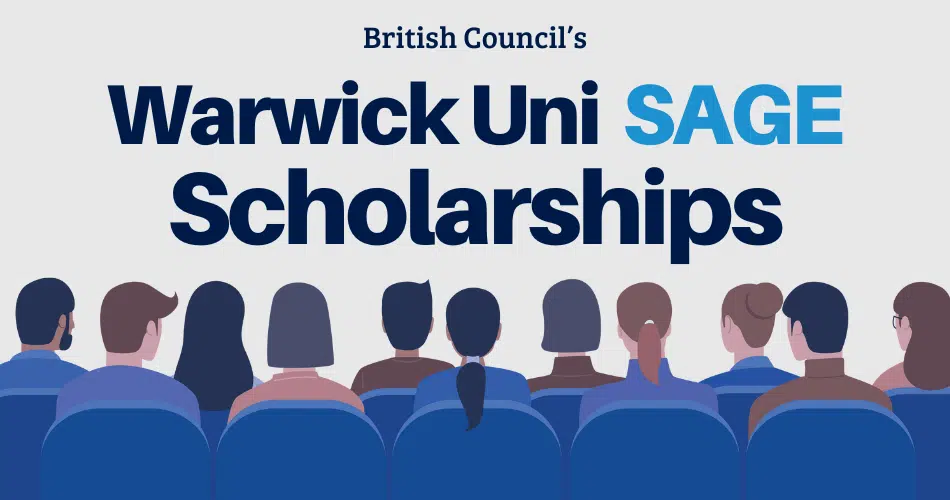 SAGE Scholarships for Warwick University 2024