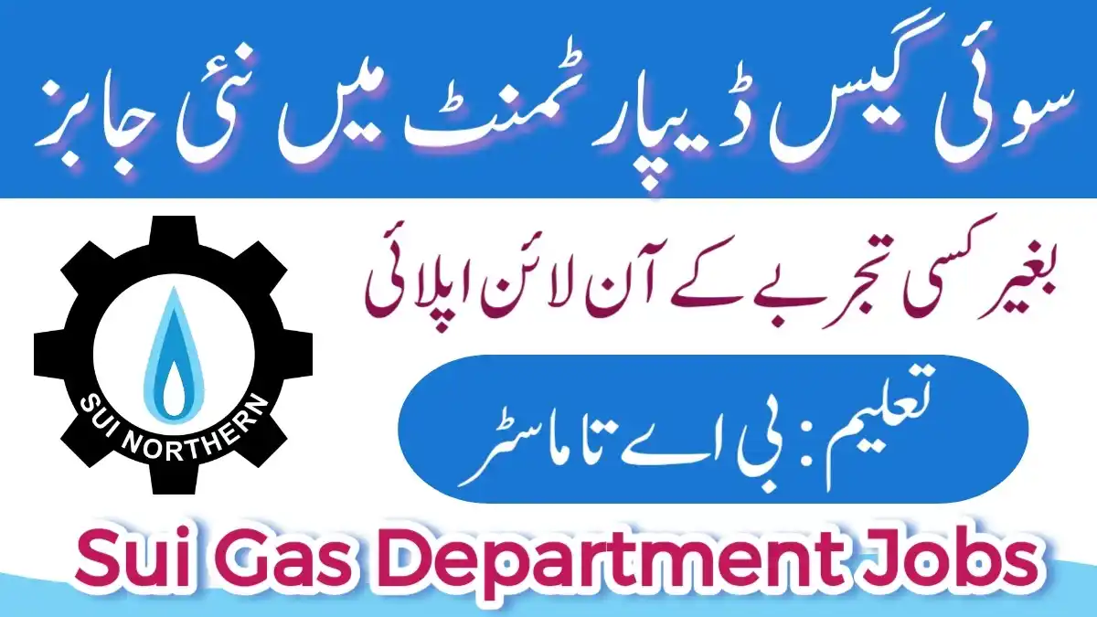 Sui Gas Jobs 2024