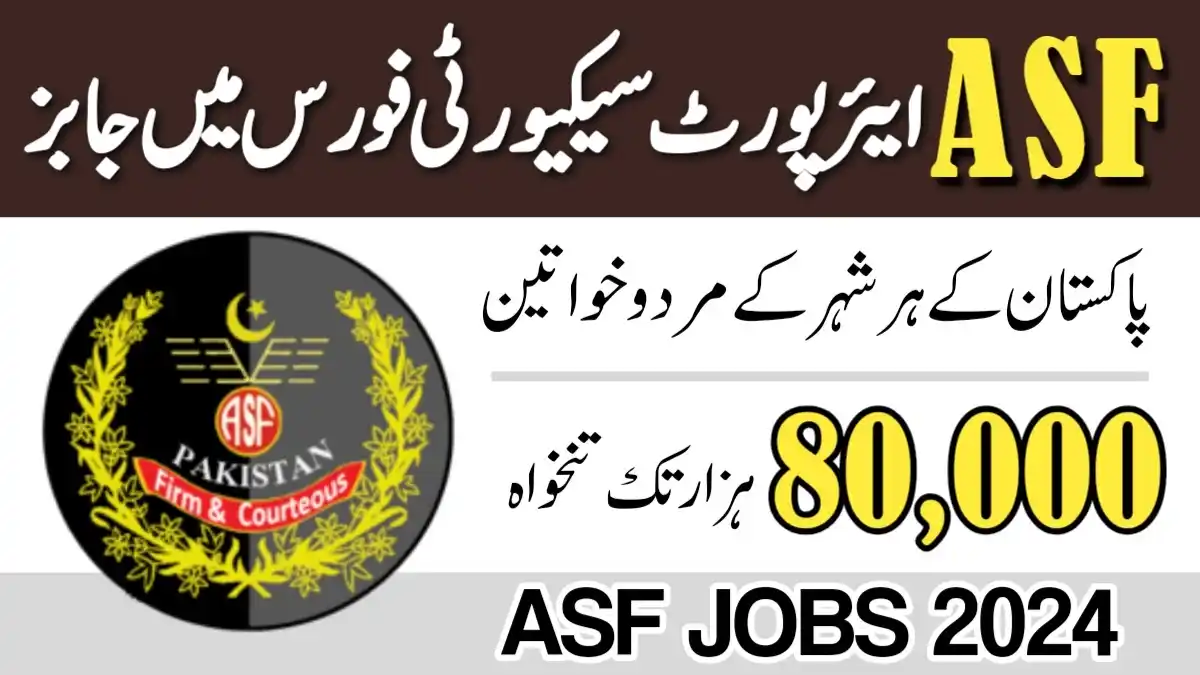 Airport Security Force Apply Online - ASF Career 2024 -ASF Jobs 2024-Airport Security Jobs 2024