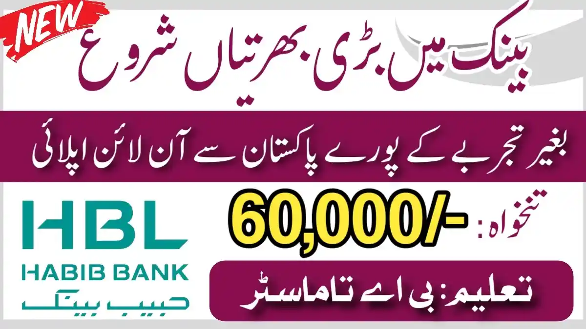 Habib Bank Limited New Jobs 2024