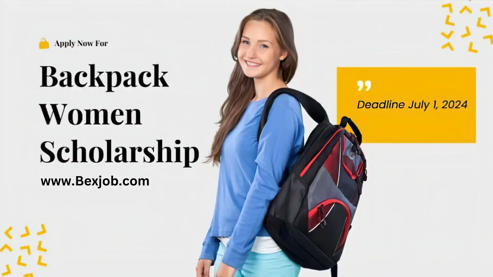 Backpack Brilliance Scholarship for Women 2024