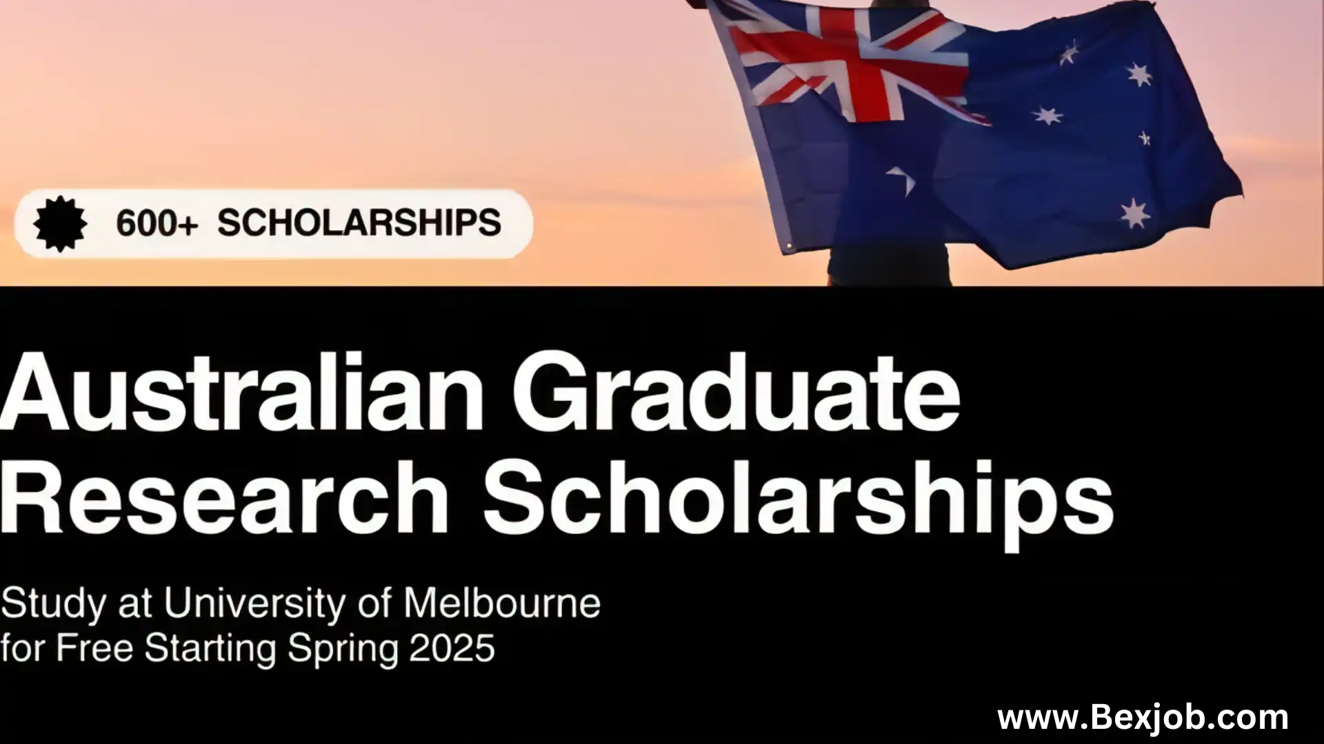 Melbourne University Announce 600 Graduate Research Scholarships Spring 2025 Semester