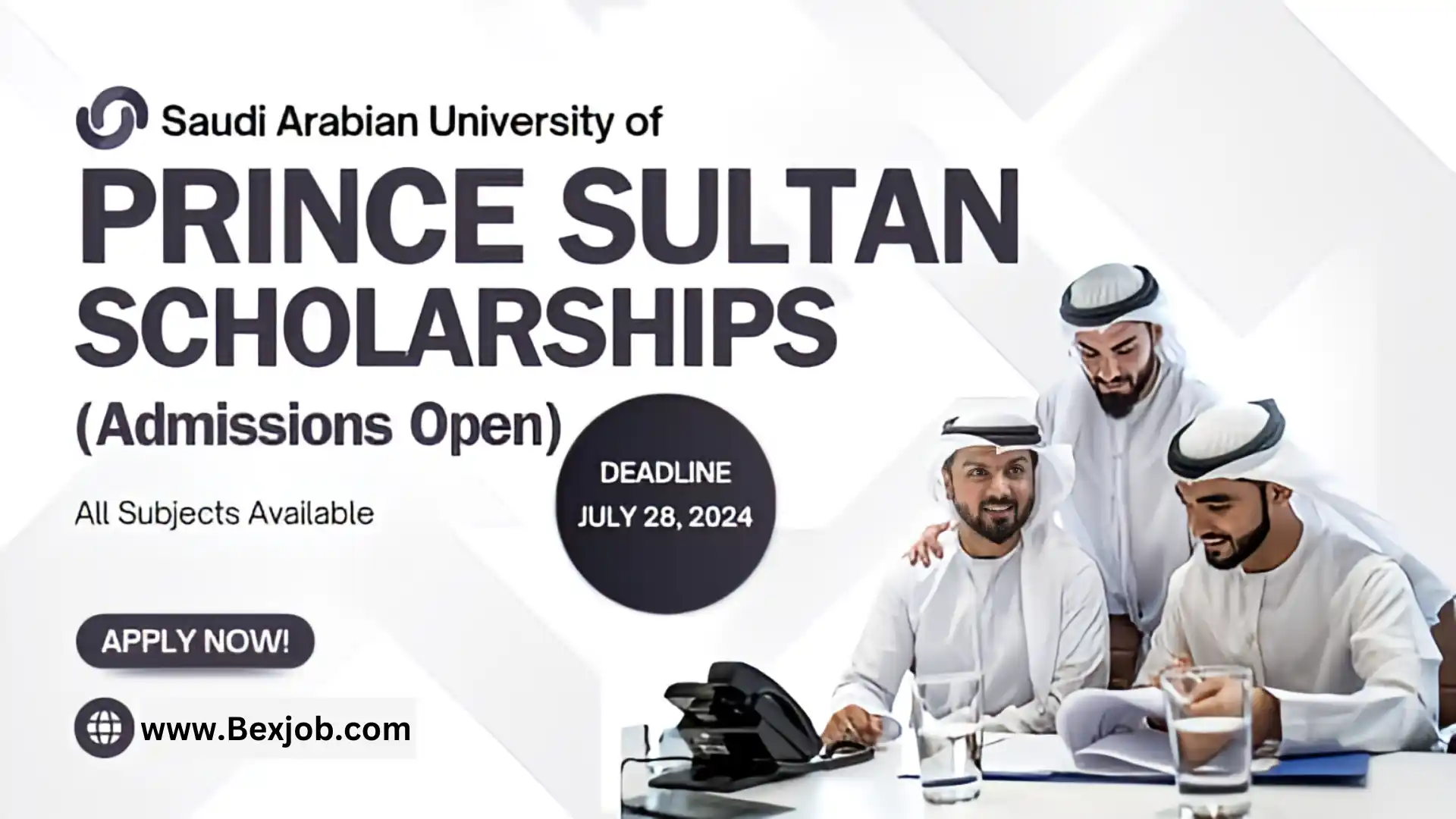 Announcement of Scholarship 2024 by the University of Prince Sultan in Saudi Arabia